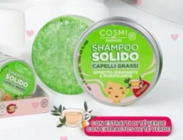 Champú Sólido Té Verde 55gr - Imagen 2