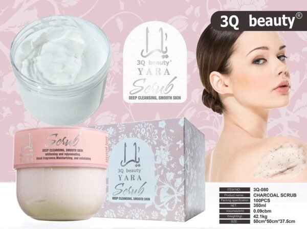 Exfoliante Corporal 3Q Beauty 350 ml – Cuidado Intenso y Renovador