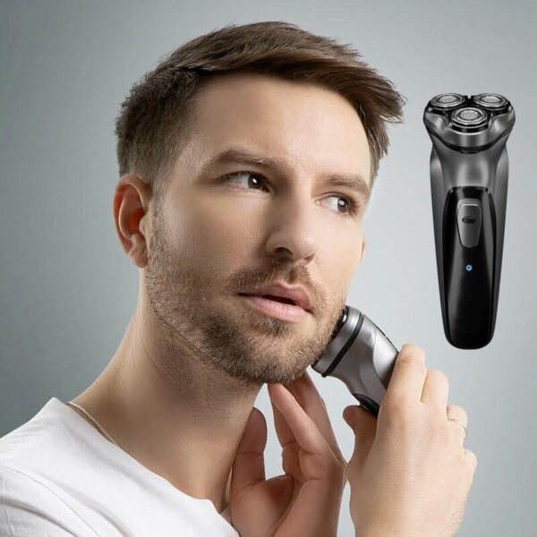 Afeitadora Giratoria Eléctrica para Hombres – Precisión, Comodidad y Estilo