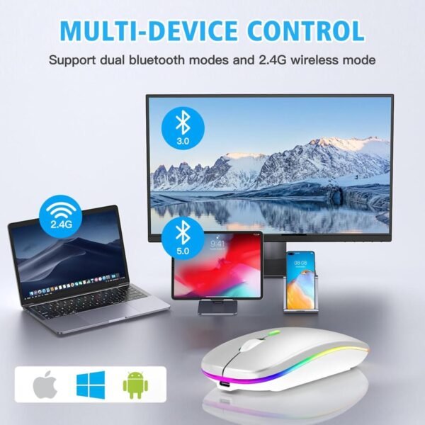 Ratón Inalámbrico – Precisión, Comodidad y Estilo sin Cables - Imagen 3