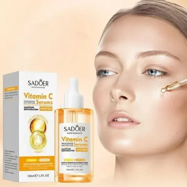 Sérum de Vitamina C SADOER 100 ml – Ilumina, Hidrata y Rejuvenece Tu Piel - Imagen 5