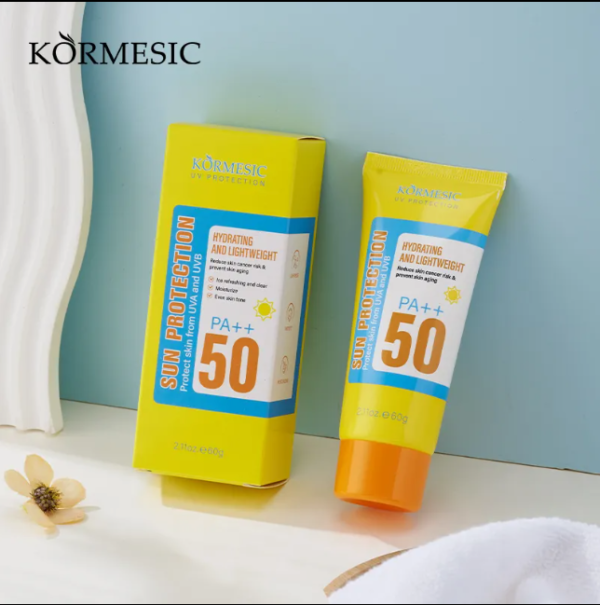 Kormmesic Protector Solar 50++ Hidratante y Ligero 60 g 🌞 - Imagen 4