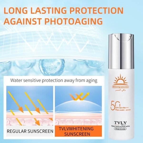 PROTECTOR SOLAR SPF50+ PA+++ BLANQUEADORA – 50 GR - Imagen 3