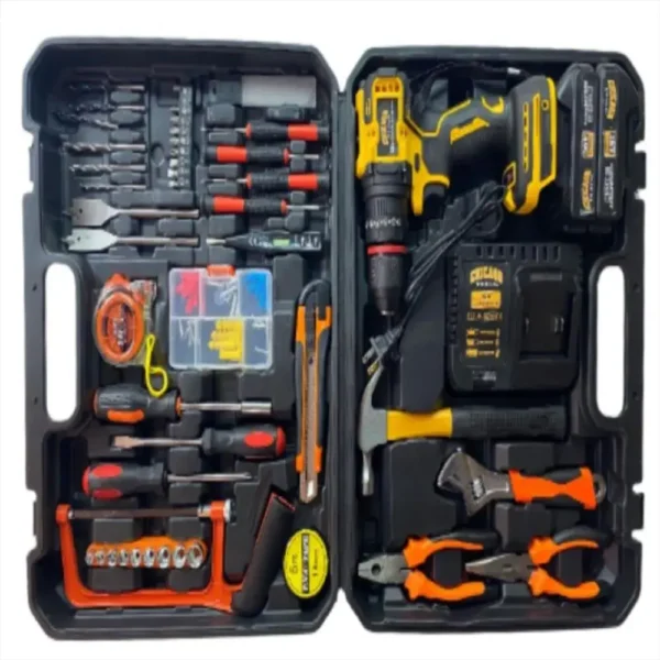 Taladro Inalámbrico 36V con Herramientas y 2 Baterías Recargables – Potencia y Versatilidad para el Hogar 🔧🔋 - Imagen 2
