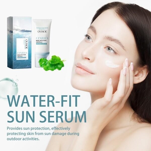 Sérum Solar Water-Fit SPF50+ PA+++ 50ml – Protección Invisible, Hidratación Profunda y Cuidado Diario para Todo Tipo de Piel - Imagen 2