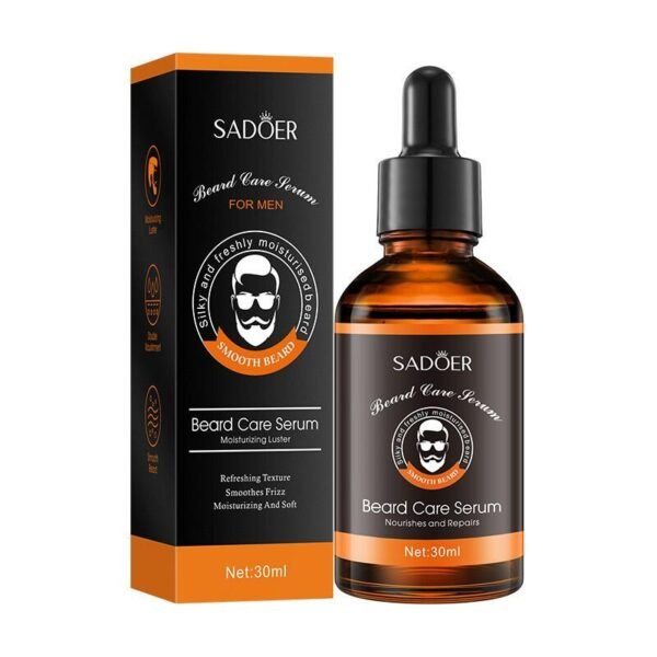 Sérum para el Cuidado de la Barba SADOER 30 ml – Nutrición, Crecimiento y Estilo Profesional - Imagen 2