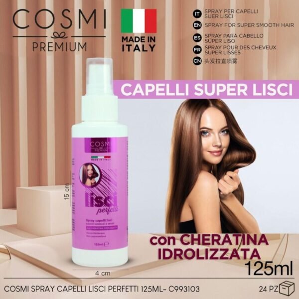 💨 Laca Spray para Cabello Súper Liso 125ml – Fijación, Brillo y Control sin Frizz - Imagen 3