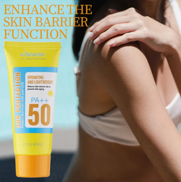 Kormmesic Protector Solar 50++ Hidratante y Ligero 60 g 🌞 - Imagen 3