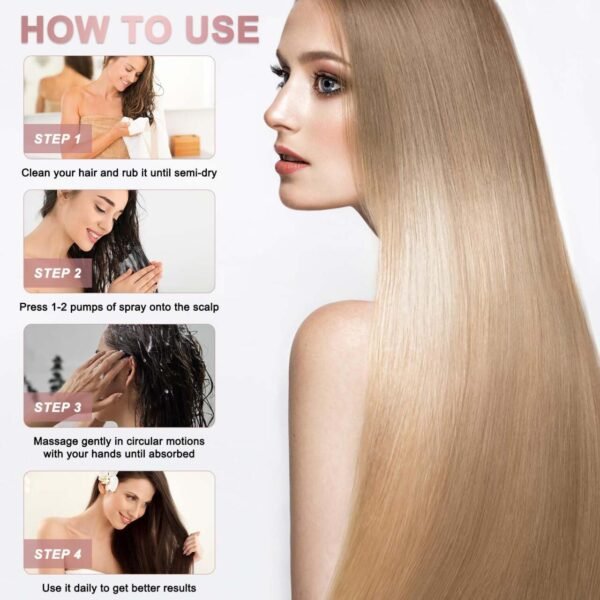 Sprays Para Favorecer el Crecimiento del Cabello y Mejorar la Salud del Cuero Cabelludo - Imagen 4