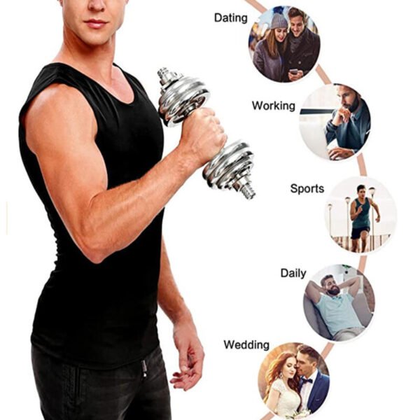 Camiseta o Chaleco Sauna Hombre – Quema Grasa y Moldea el Cuerpo Más Rápido - Imagen 5