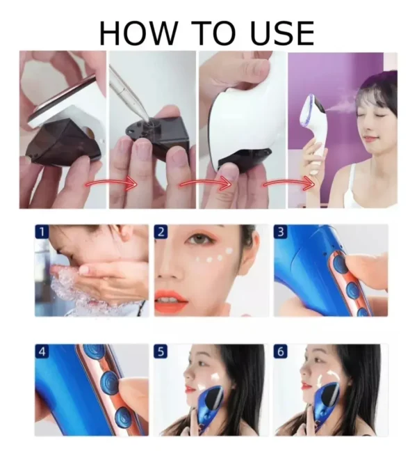 Masajeador · Humidificador · Lifting Skincare - Imagen 9