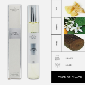 Perfume Eau de Toilette GREEN VERITERIA POUR HOMME 33ML – Naturaleza y elegancia en cada gota