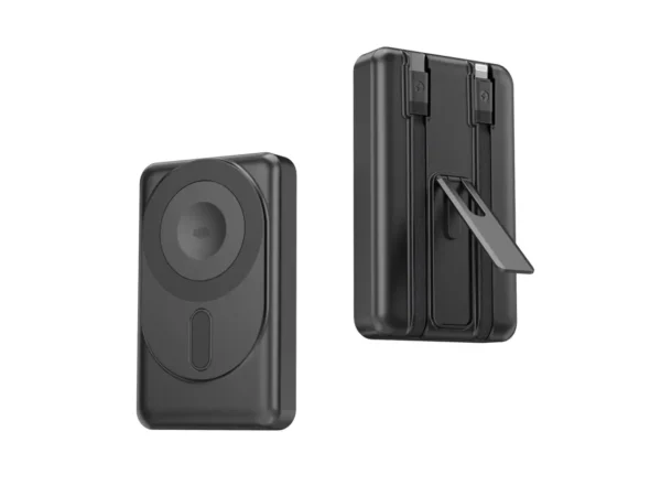 Cargador Inalámbrico Magnético 10,000mAh con Fuente de Alimentación por Cable – Doble Potencia, Doble Comodidad - Imagen 4