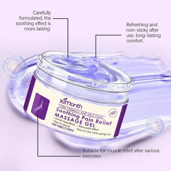 Gel de masaje calmante para articulaciones Ximonth - Imagen 5