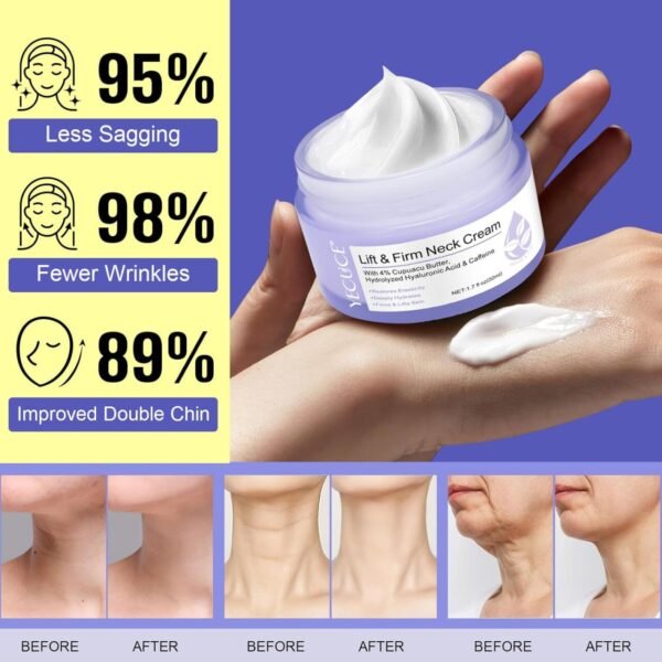Crema Antienvejecimiento Para el Cuello y Escote - Imagen 3