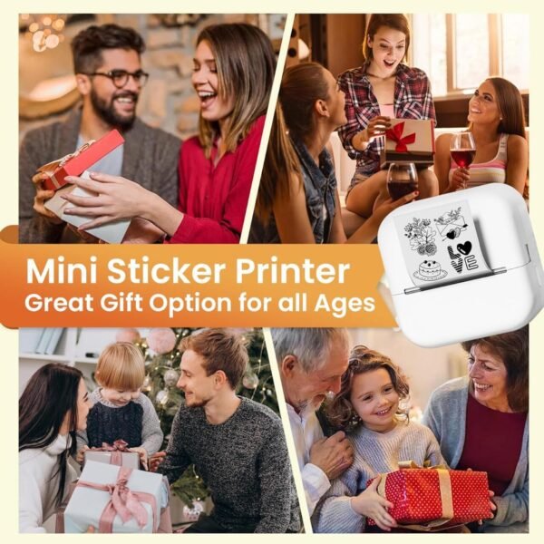 M2 Mini Impresora Térmica Portátil Bluetooth & WiFi – Imprime Donde Quieras 🖨️📱 - Imagen 2