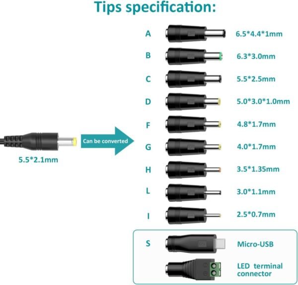 Adaptador de Corriente Universal – Carga en Cualquier Parte del Mundo - Imagen 3