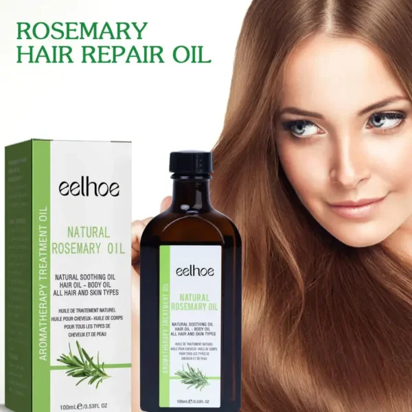 EELHOE Aceite Esencial de Romero para el Cuidado del Cabello – Crecimiento y Reparación 🌿 - Imagen 2